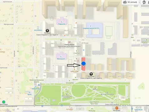 Торговая площадь в Краснодарский край, Краснодар пос. Знаменский, ул. ...