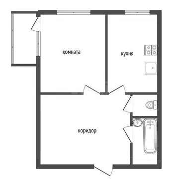 1-к кв. Воронежская область, Воронеж ул. Димитрова, 157 (63.2 м)