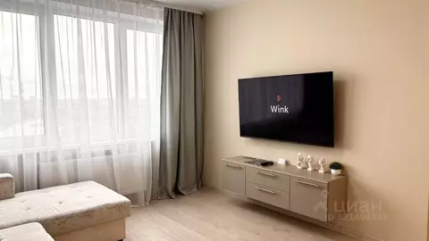 1-к кв. Тюменская область, Тюмень ул. Лесопарковая, 1к1 (38.0 м)