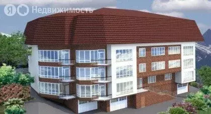 3-комнатная квартира: Сочи, микрорайон Новый Сочи, Клубничная улица, ...
