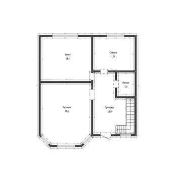 Дом в посёлок городского типа Семендер, Шамхальская улица (135 м)