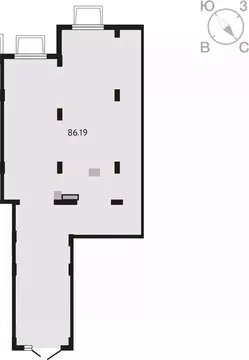 Помещение свободного назначения в Курская область, Курск ул. Энгельса, ...