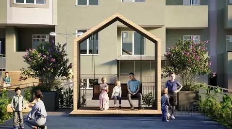 1-к кв. Краснодарский край, Краснодар Музыкальный мкр, ул. Имени ...