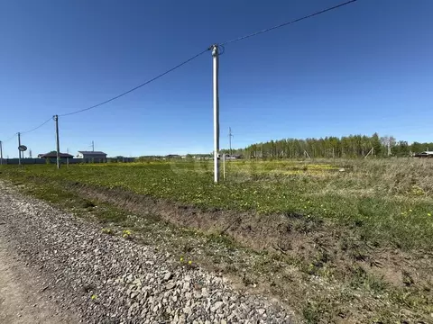 Участок в Тюменская область, Тюменский муниципальный округ, д. ...