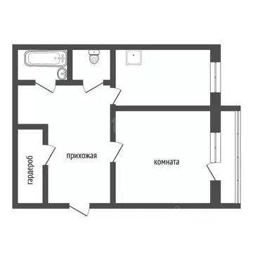 1-к кв. Красноярский край, Красноярск Абытаевская ул., 4 (38.2 м)