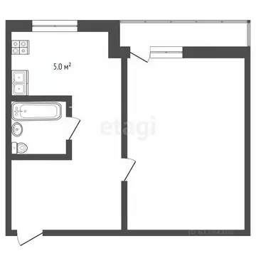 1-к кв. Мордовия, Саранск просп. 50 лет Октября, 36 (27.6 м)