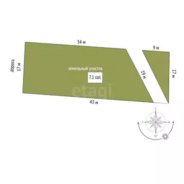 Участок в Эльбрусский район, село Терскол (7.1 м)