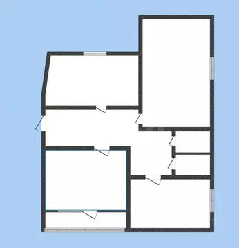 3-к кв. Белгородская область, Белгородский район, Северный городское ...