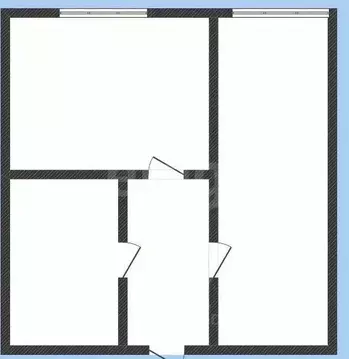 1-к кв. Курская область, Курск просп. Вячеслава Клыкова, 76 (36.0 м)