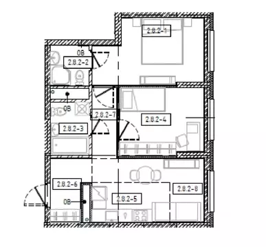 2-к кв. Свердловская область, Екатеринбург Южная Ботаника жилрайон, ...