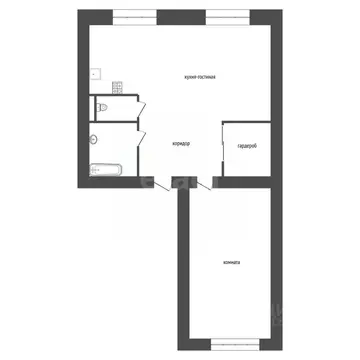 2-к кв. Воронежская область, Воронеж Московский просп., 3 (52.7 м)