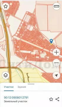 Участок в Крым, Симферопольский район, с. Мирное ул. Ароматная (6.07 ...