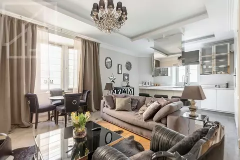 3-к кв. Москва Садовая-Кудринская ул., 23С4 (75.0 м)