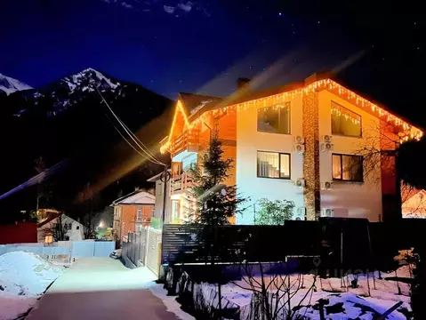 Коттедж в Краснодарский край, Сочи Красная Поляна пгт, ул. ...