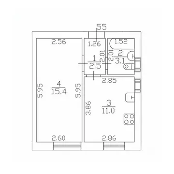 1-к кв. Санкт-Петербург пос. Шушары, Московское ш., 256к5 (32.0 м)