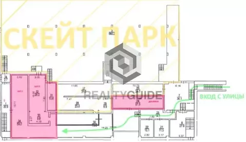 Торговая площадь в Москва Ленинградский просп., 37К3 (59 м)