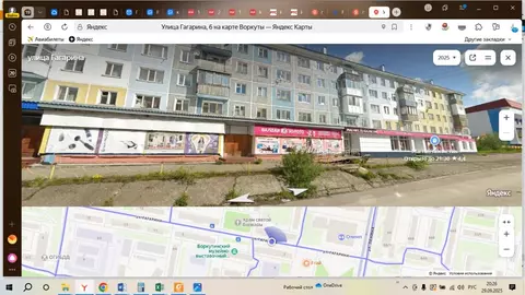 Свободной планировки кв. Коми, Воркута ул. Гагарина, 6 (49.2 м)