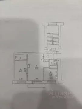 2-к кв. Пермский край, Пермь ул. 9 Мая, 18А (42.4 м)