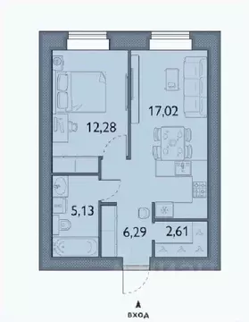 1-к кв. Брянская область, Брянский район, пос. Мичуринский, ...
