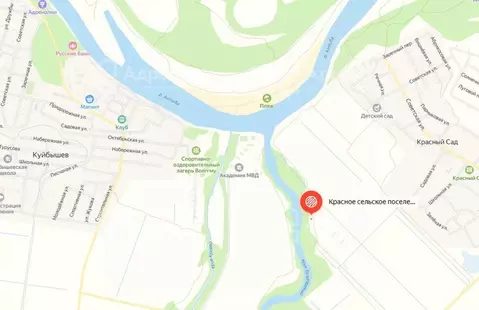 Участок в Волгоградская область, Среднеахтубинский район, Красное ...