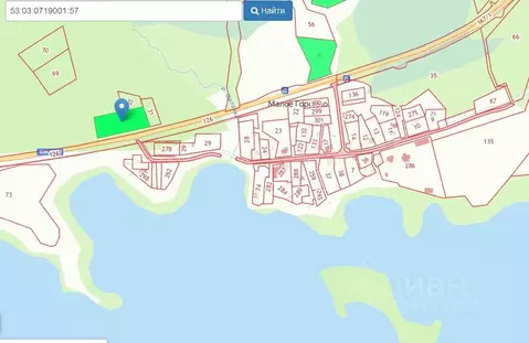 Участок в Новгородская область, Валдайский район, Ивантеевское с/пос, ...