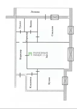 2-к кв. Орловская область, Орел ул. Металлургов, 54 (53.2 м)