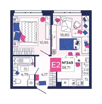 1-к кв. Тульская область, Тула городской округ, с. Осиновая Гора По ...