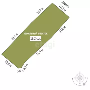 Участок в Башкортостан, Стерлитамак Шахтау мкр, ул. Заречная (16.23 ...