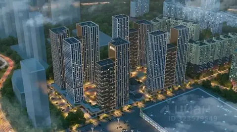 1-к кв. Московская область, Котельники Дюна жилой комплекс (37.0 м)