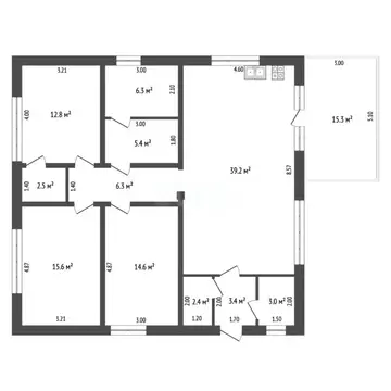 Дом в Крым, Феодосия Колос СПК, ул. Победы (126 м)