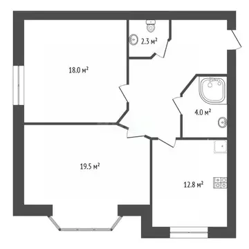 2-к кв. Ставропольский край, Ессентуки Воронцовская ул. (70.4 м)