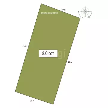 Участок в Майминский район, село Подгорное (8 м)