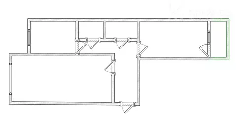 2-комнатная квартира: Воронеж, Минская улица, 71А (50.1 м)