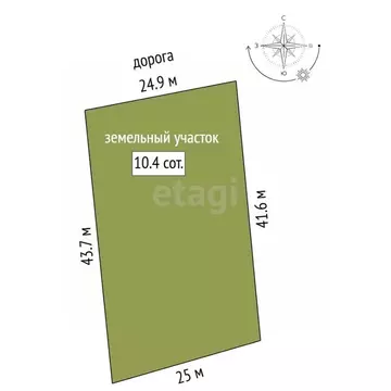 Участок в Севастополь с. Новобобровка, ул. Гористая (10.0 сот.)