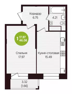 1-к кв. Чувашия, Новочебоксарск ул. Воинов-интернационалистов, поз24 ...