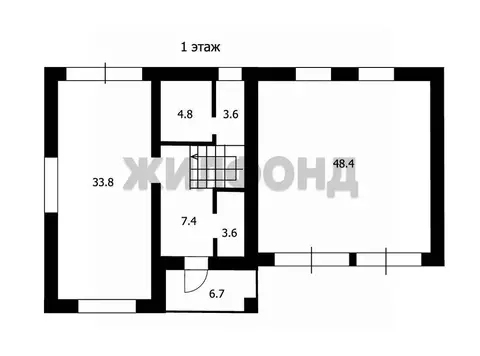Дом в Томская область, Томский район, Слобода Вольная ДНП ул. Крутая ...
