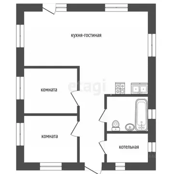 Дом в Тюменская область, Тюмень СОСН Березка-3 тер., ул. 27-я (100 м)