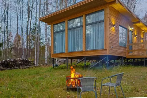 Дом в Ленинградская область, Выборгский район, Полянское с/пос, ...