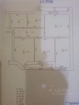 4-к кв. Смоленская область, Смоленск просп. Гагарина, 26 (115.0 м)