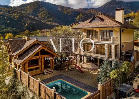 Коттедж в Краснодарский край, Сочи Красная Поляна пгт, ул. ...