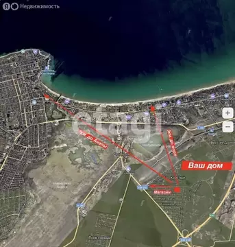 Участок в хутор Красный, Западный проезд (8 м)