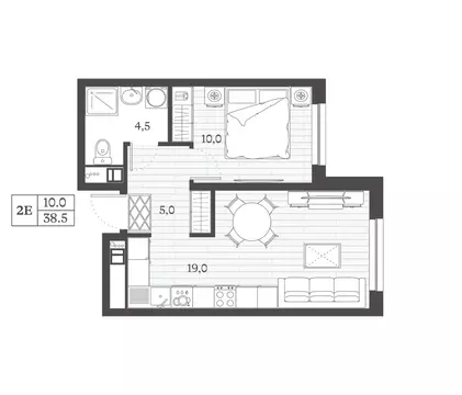 1-к кв. Дагестан, Дербент ул. Сальмана (38.5 м)