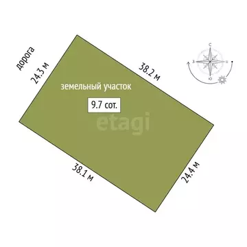 Участок в Марий Эл, Медведевский район, Пекшиксолинское с/пос, д. ...