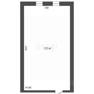 Офис в Ростовская область, Ростов-на-Дону Казахская ул., 78/5 (58 м)