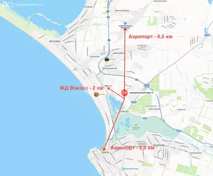 Участок в Краснодарский край, Анапа (36 м)