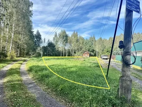 Участок в Московская область, Ступино городской округ, Вальцово СНТ  ...