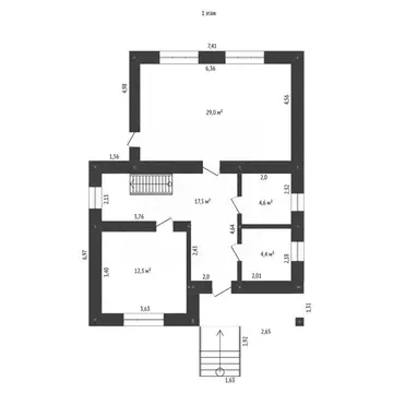 Дом в Башкортостан, Уфимский район, Михайловский сельсовет, д. ...