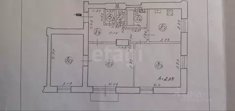 3-к кв. Тверская область, Тверь просп. Ленина, 33А (68.3 м)