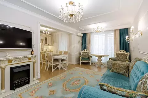 3-к кв. Тюменская область, Тюмень ул. 50 лет Октября, 57Б (82.2 м)