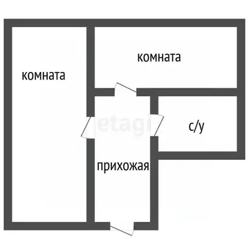 2-к кв. Воронежская область, Воронеж ул. Хользунова, 76 (34.0 м)
